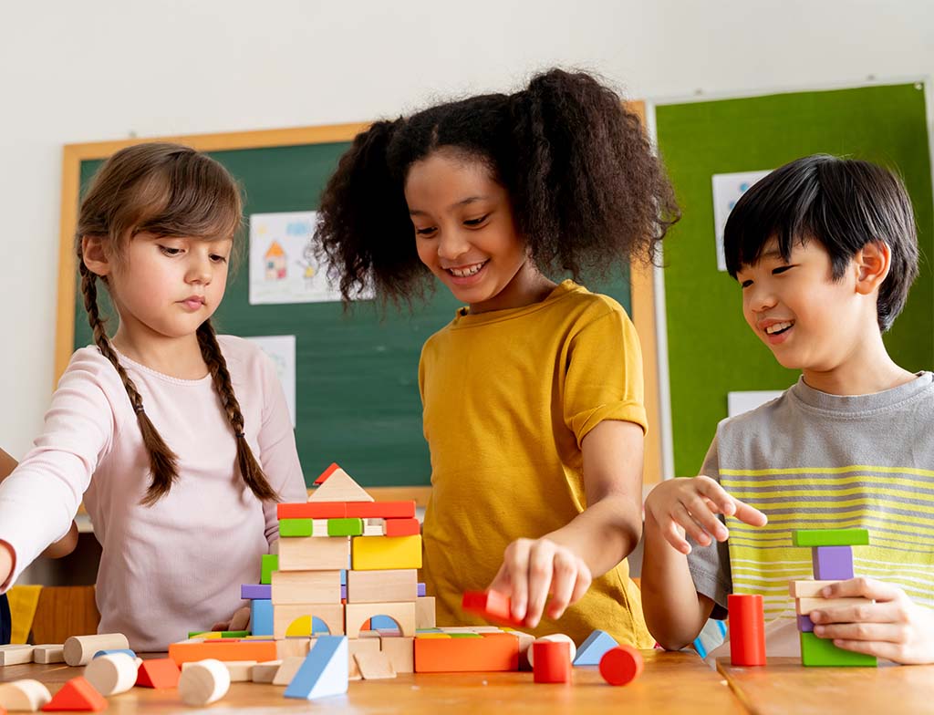 Children playing